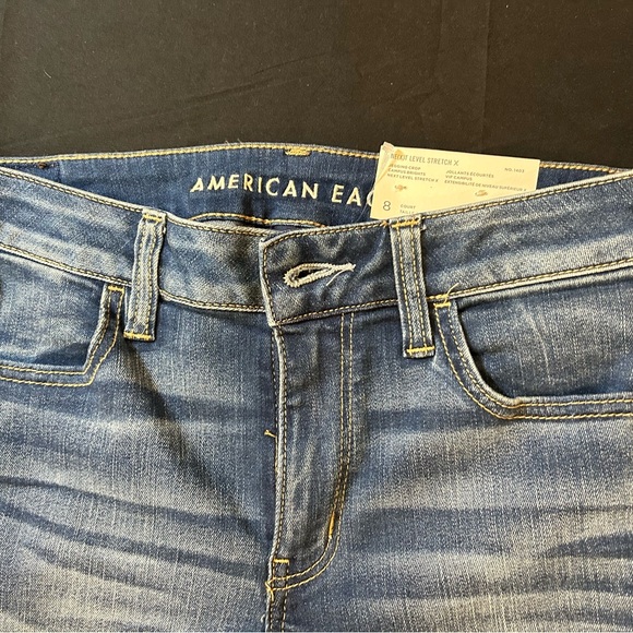 American Eagle Outfitters Blue Skinny Jeans - Picture 2 of 9
